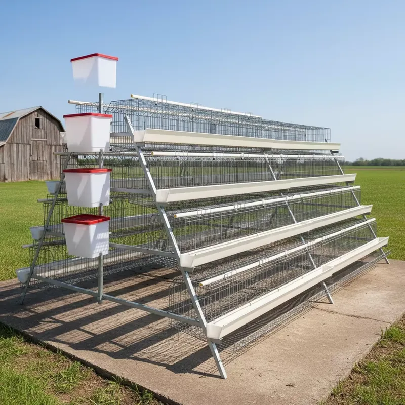 A Type Battery Layer Cage Full - đánh giá và giá Farming Africa