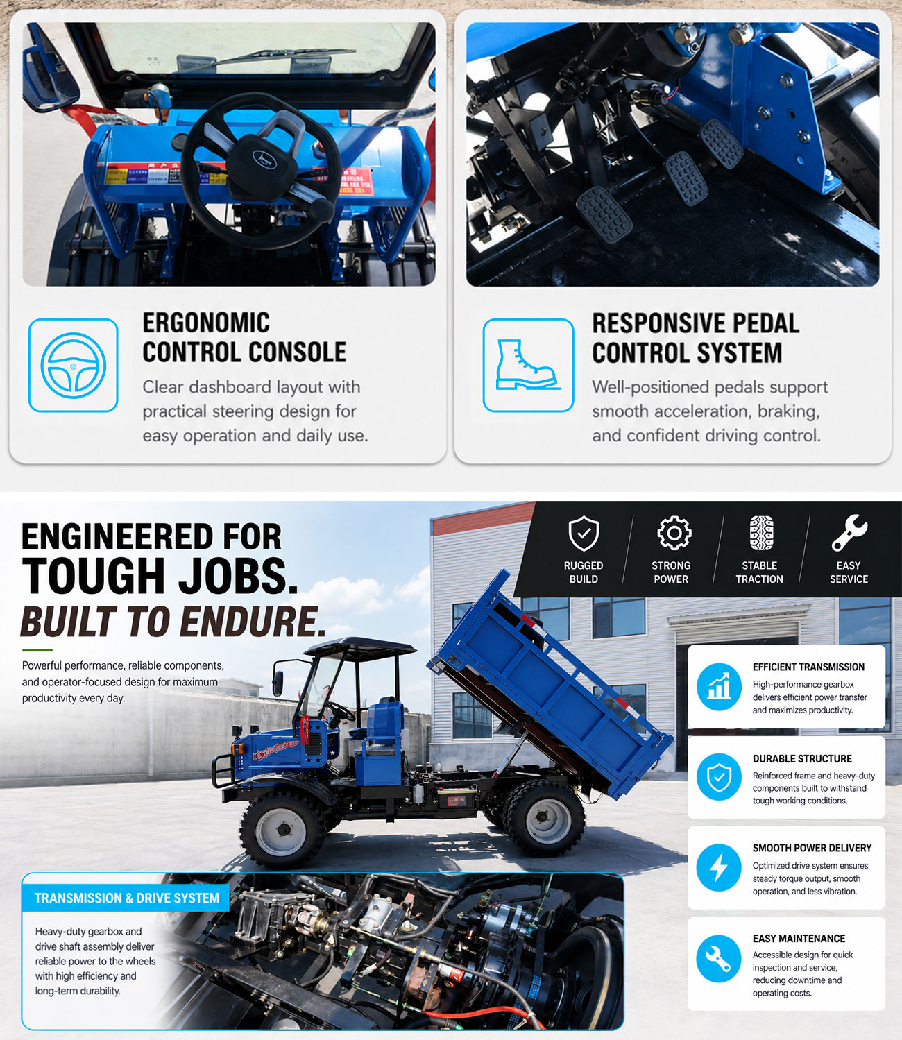 Factory Supply 800CC 4WD UTV A - đánh giá và giá Agriculture Farming Work