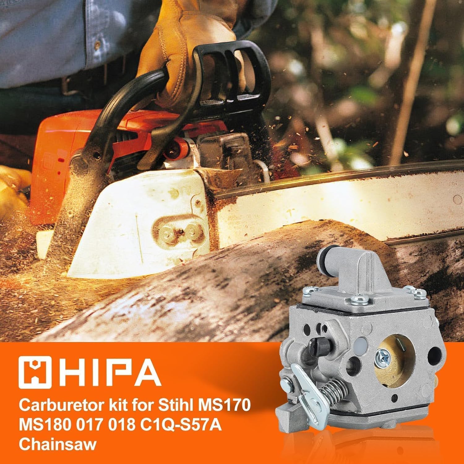 Hipa MS170 MS180 Carburetor fo - đánh giá và giá Stihl Chainsaw Ms170