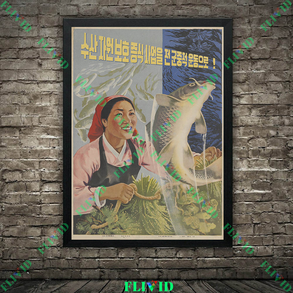 Retro Farm & Fishing Worker Wa - đánh giá và giá Agriculture Farming Poster